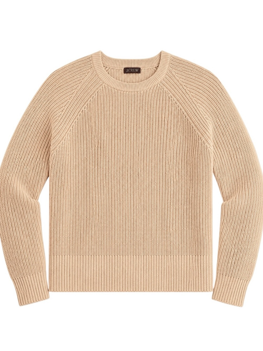 J.Crew Butter Yellow Fisherman Sweater Coastal Grandma Size L